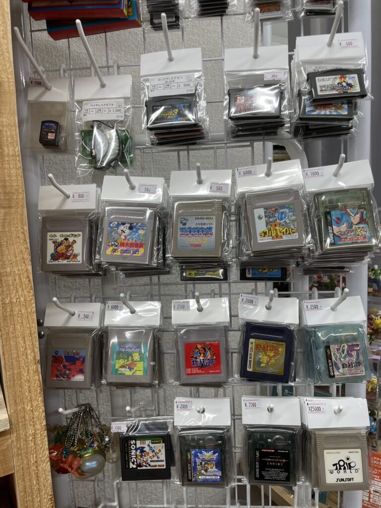 買取をしたゲームボーイ・ゲームボーイカラーソフト各種