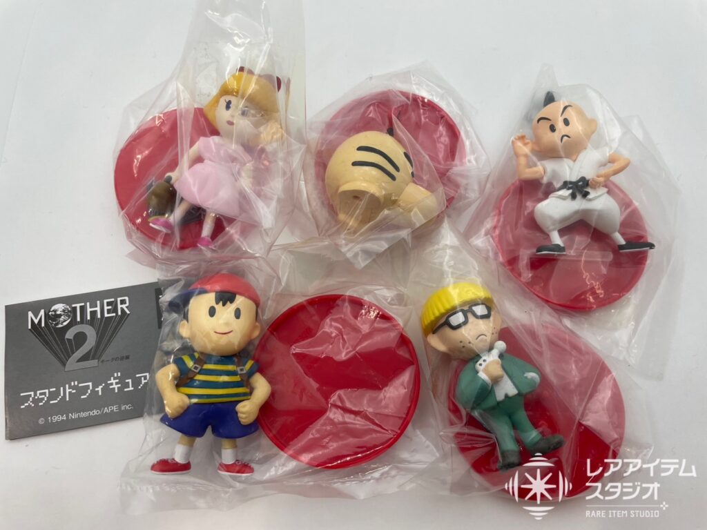 買取をしたMOTHER2 スタンドフィギュア（1994年発売）セット